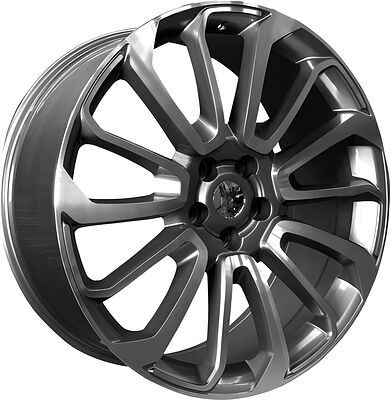 PDW 7013 9x22 5x120 ET 45 Dia 72 Gun Metal Machined Face
