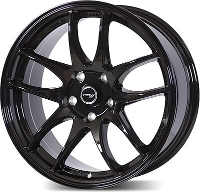 PDW DIBITE EMOTION 5096 7.5x18 5x114.3 ET 40 Dia 67.1 B (Black)