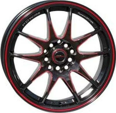 PDW V-SPEC II 7x17 5x100 ET 40 Dia 57.1 MWO/E-Y/Y/B