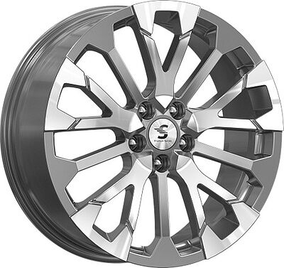 Premium Series KP003 7.5x19 5x114.3 ET 45 Dia 64.1 Diamond Gloss Graphite