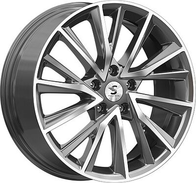 Premium Series KP010 7.5x18 5x108 ET 36 Dia 65.1 Diamond Gloss Graphite