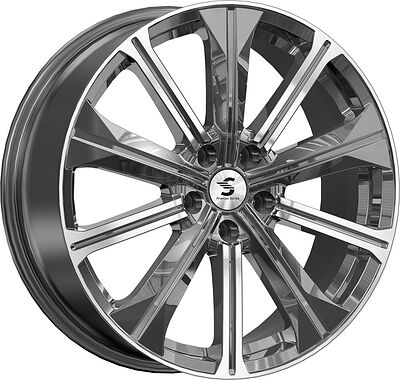 Premium Series KP013 7x19 5x108 ET 33 Dia 60.1 Diamond Gloss Graphite