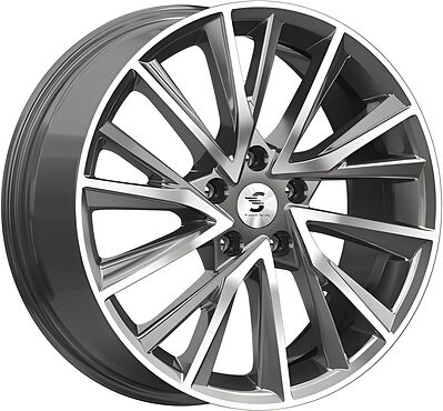 Premium Series КР010 (Lexus NX) 7.5x18 5x114.3 ET 39 Dia 60.1 Diamond Gloss Graphite