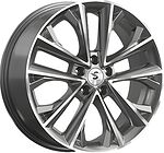 Premium Series КР012 Tiggo 7 Pro 7x18 5x108 ET 33 Dia 60.1 Diamond Gloss Graphite