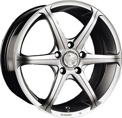 Racing Wheels H-116 6.5x15 4x98 ET 40 Dia 58.6 silver