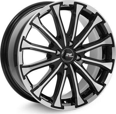 Racing Wheels H-461 7x17 4x100 ET 35 Dia 67.1 BK F/P