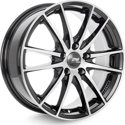 Racing Wheels H-498 7x17 5x112 ET 45 Dia 66.6 BK F/P
