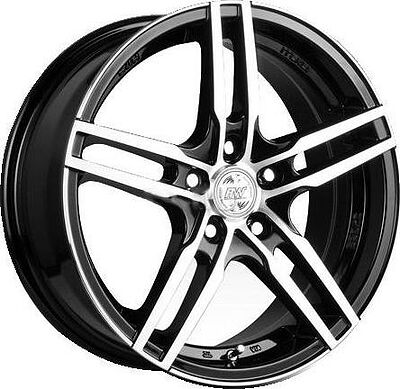 Racing Wheels H-534 7x16 5x100 ET 40 Dia 67.1 BK F/P