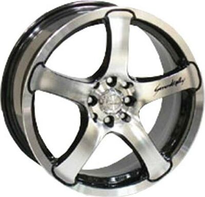 Racing Wheels H-375 7x15 4x100 ET 42 Dia 73.1 черный