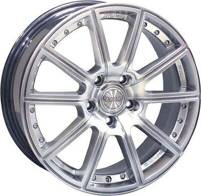 Racing Wheels H-423 6.5x15 5x100 ET 35 Dia 67.1 BK F/P