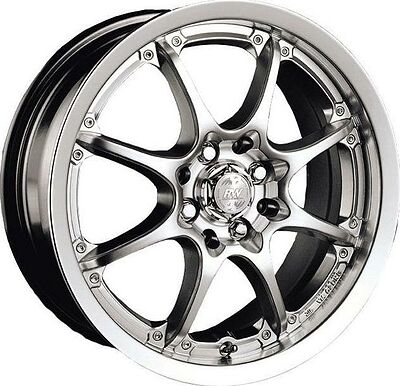 Racing Wheels H-113 6x14 4x98/114.3 ET 38 Dia 73.1 silver