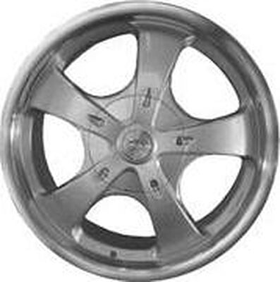 Racing Wheels H-143A 8x18 5x139.7 ET 10 Dia 108 silver