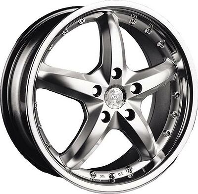 Racing Wheels H-303 7x17 5x108 ET 45 Dia 67.1 silver