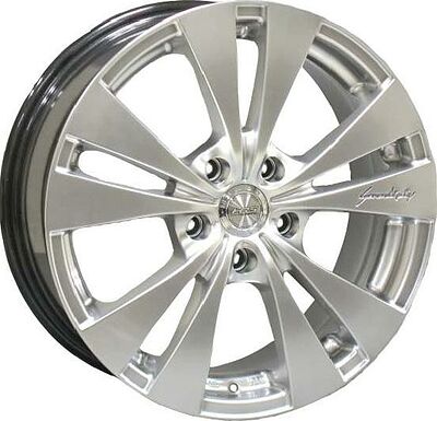 Racing Wheels H-364 6.5x15 4x98 ET 40 Dia 58.6 Chrome