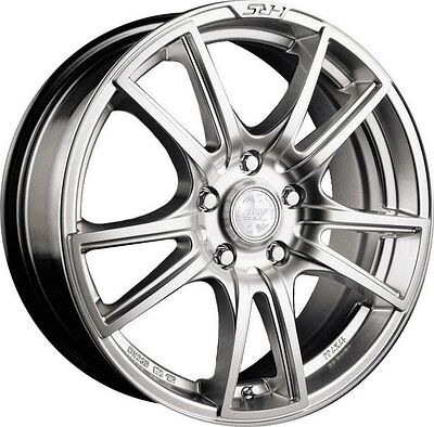 Racing Wheels H-411 6x14 4x108 ET 20 Dia 65.1 BK-OBL F/P