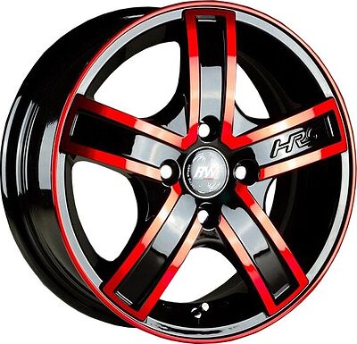 Racing Wheels H-412 7x16 5x114.3 ET 40 Dia 67.1 BK-ORD F/P
