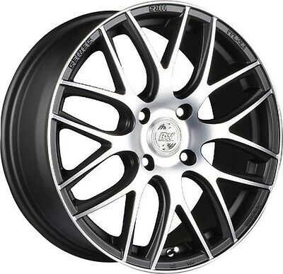 Racing Wheels H-713 7x16 4x100 ET 45 Dia 67.1 BK F/P