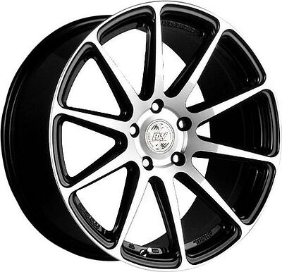Racing Wheels H-714 7x17 5x112 ET 45 Dia 66.6 BK F/P