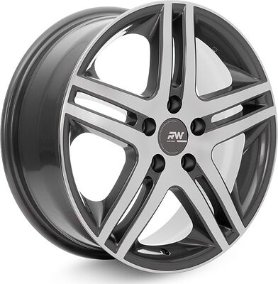 Racing Wheels H-214 7x17 5x114.3 ET 55 Dia 64.1 GM F/P