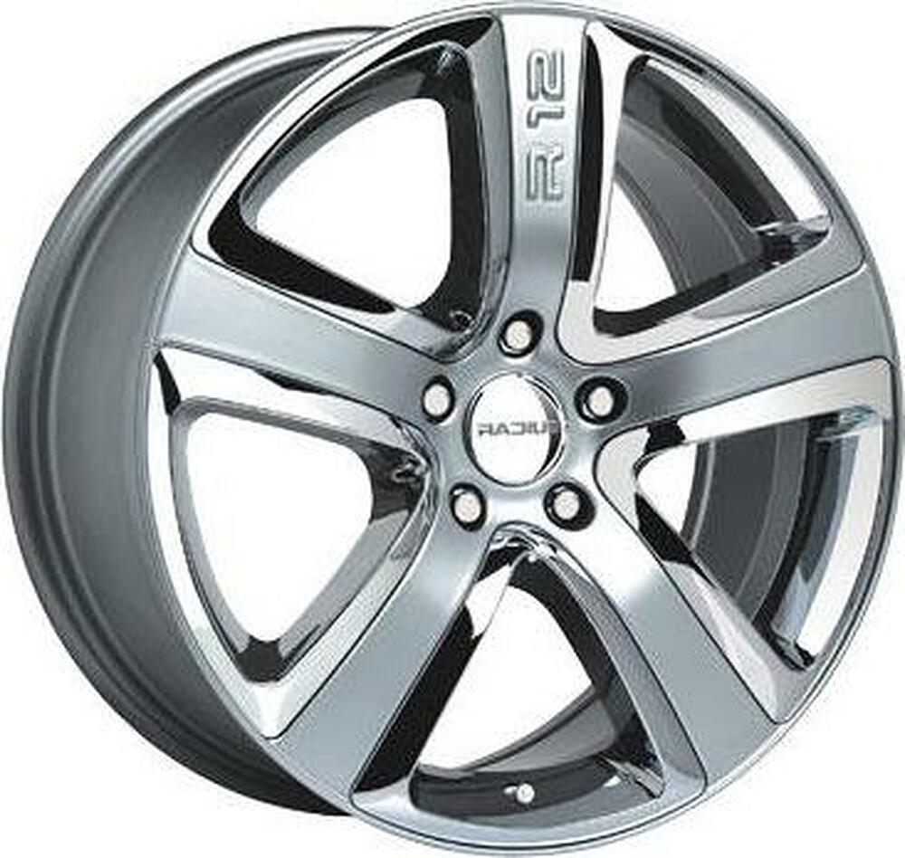 Radius R12 9x19 5x112 ET 45 Dia 75 Satin Silver