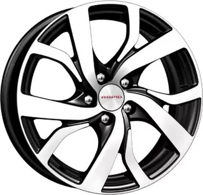 Rapid Палермо 6.5x16 5x114.3 ET 40 Dia 66.1 дарк платинум