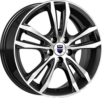 Rapid Samara-КС866 6x16 5x114.3 ET 43 Dia 67.1 черный алмаз