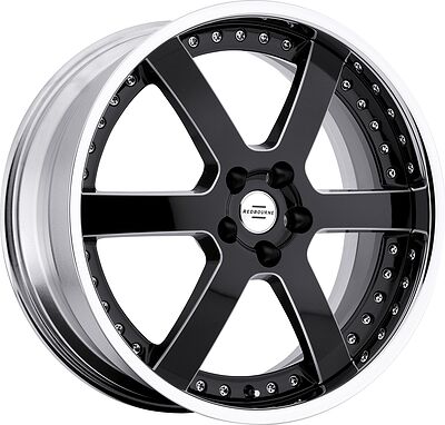 Redbourne Knight 9.5x20 5x120 ET 32 Dia 72 Chrome