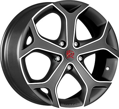 Reds Dark Blade 7x16 4x100 ET 40 Dia 72.3 Matt Artic Silver