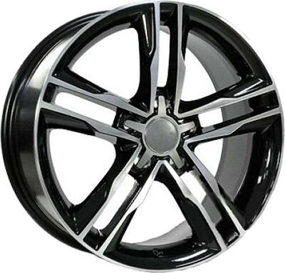 Replica AU13 8.5x19 5x130 ET 55 Dia 71.6 silver
