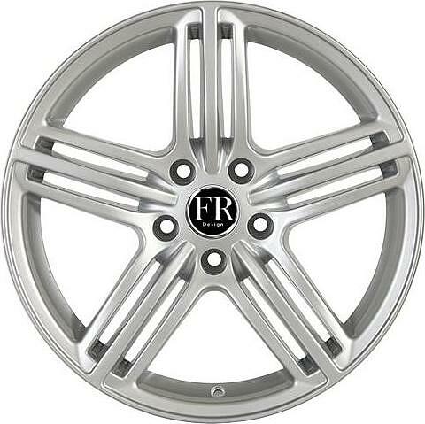 Replica FR5030 8x18 5x112 ET 31 Dia 66.6 silver