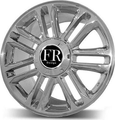 Replica FR739 9x22 6x139.7 ET 31 Dia 78.1 Chrome