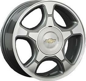 Replica GM19 7x17 6x127 ET 50 Dia 77.8 silver