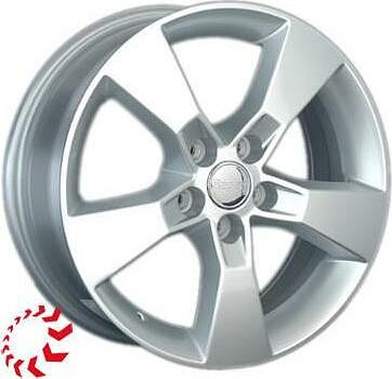 Chevrolet GM70 5x13 4x114.3 ET 53 Dia 69.1 silver