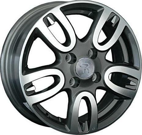 Replica FA1 5.5x14 4x100 ET 42 Dia 54.1 silver