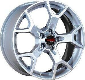 Replica FD28 7.5x17 5x108 ET 52 Dia 63.3 silver