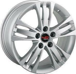 Replica FD42 7x17 5x108 ET 52 Dia 63.3 silver