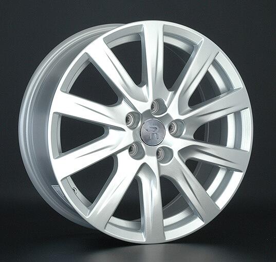 Replica FD60 7x17 5x108 ET 55 Dia 63.3 silver