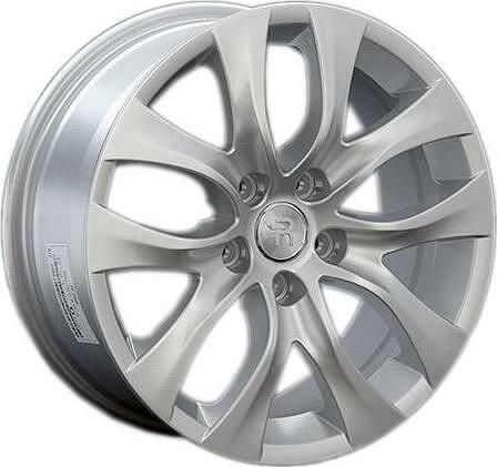 Replica FD78 7x17 5x108 ET 52.5 Dia 63.3 silver