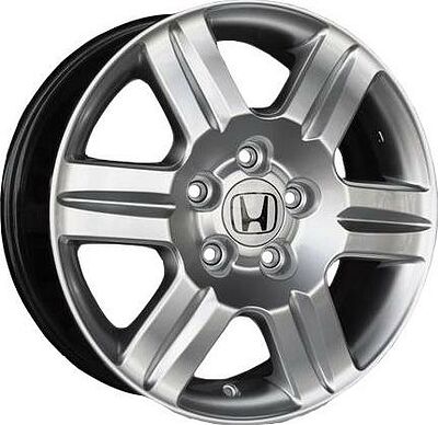 Replica HO1 6.5x16 5x114.3 ET 50 Dia 64.1 silver