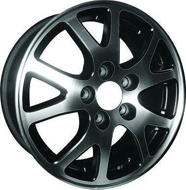 Replica HO507 6.5x16 5x114.3 ET 55 Dia 64.1 GMMF