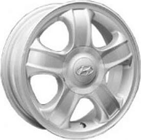 Replica HY5 5.5x14 4x100 ET 46 Dia 54 silver