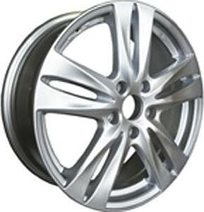 Replica HY58 7x17 5x114.3 ET 41 Dia 67.1 silver