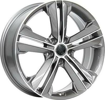 Replica HY80 7.5x18 5x114.3 ET 49.5 Dia 67.1 silver