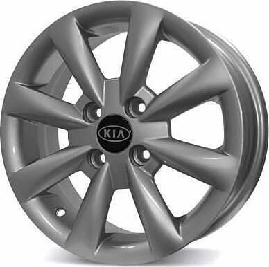 Replica BK059 5.5x14 4x100 ET 45 Dia 56.6 silver