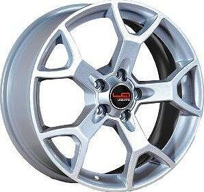 Replica LR25 7x17 5x108 ET 52 Dia 63 silver