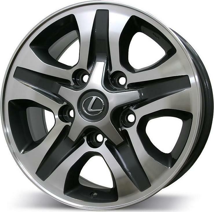 Replica FR589 8x16 5x150 Dia 110.5 silver