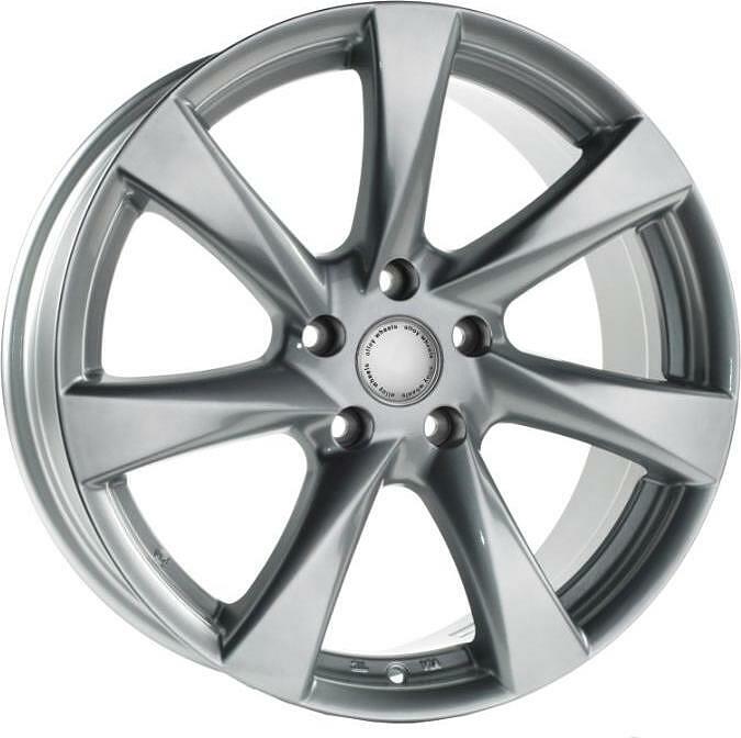 Replica LE40 7.5x18 5x114.3 ET 35 Dia 60.1 silver