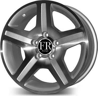 Replica FR471 7.5x16 5x112 ET 35 Dia 66.6 MB графит