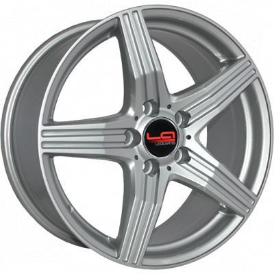 Replica MB111 8x17 5x112 ET 48 Dia 66 silver
