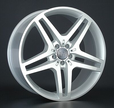 Replica MB117 9x21 5x112 ET 53 Dia 66 silver